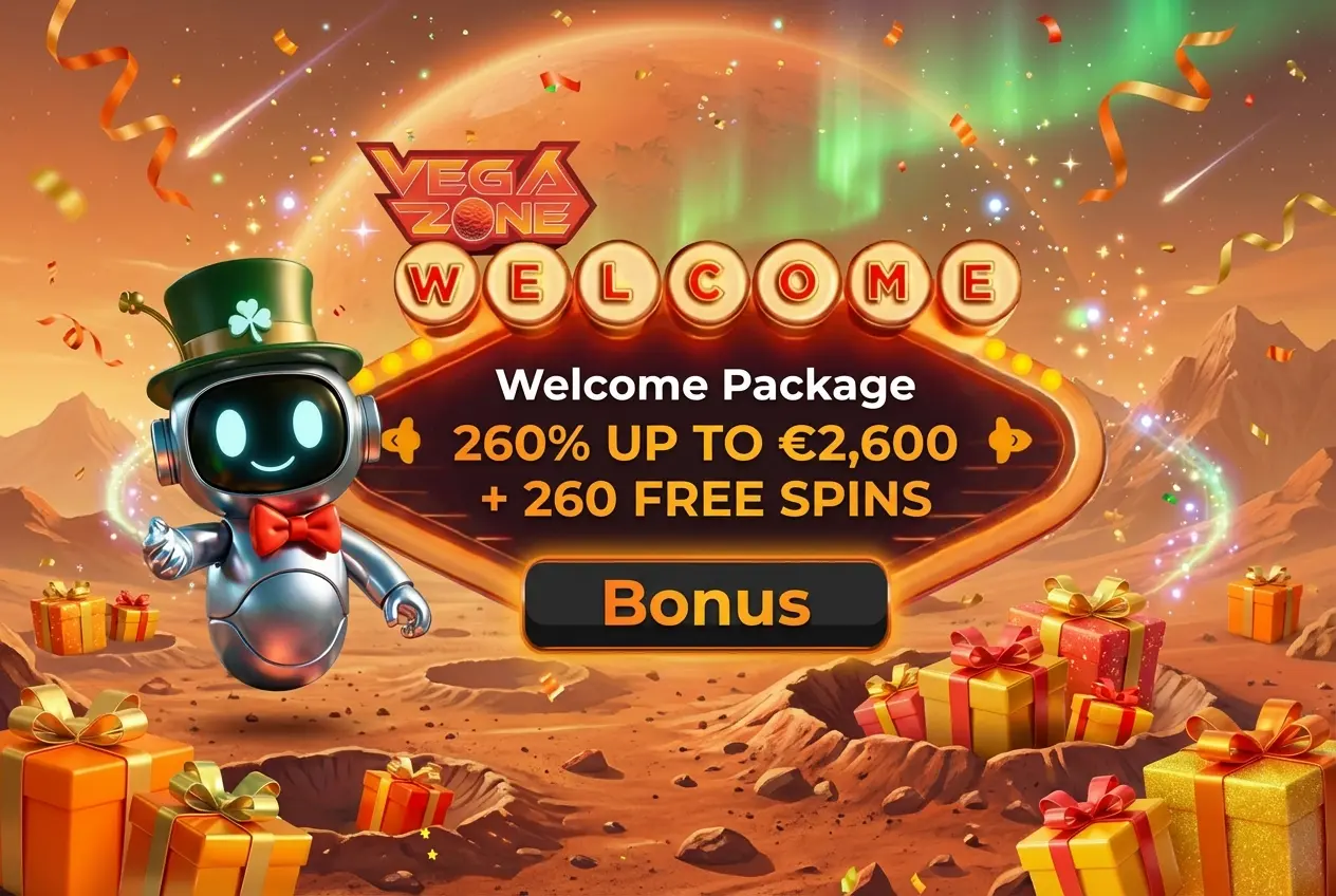 Välkomstbonus på Vegazone Casino